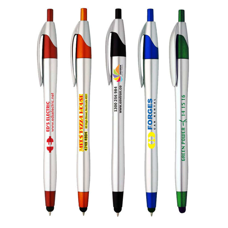 Slimline Stylus Plastic Pen