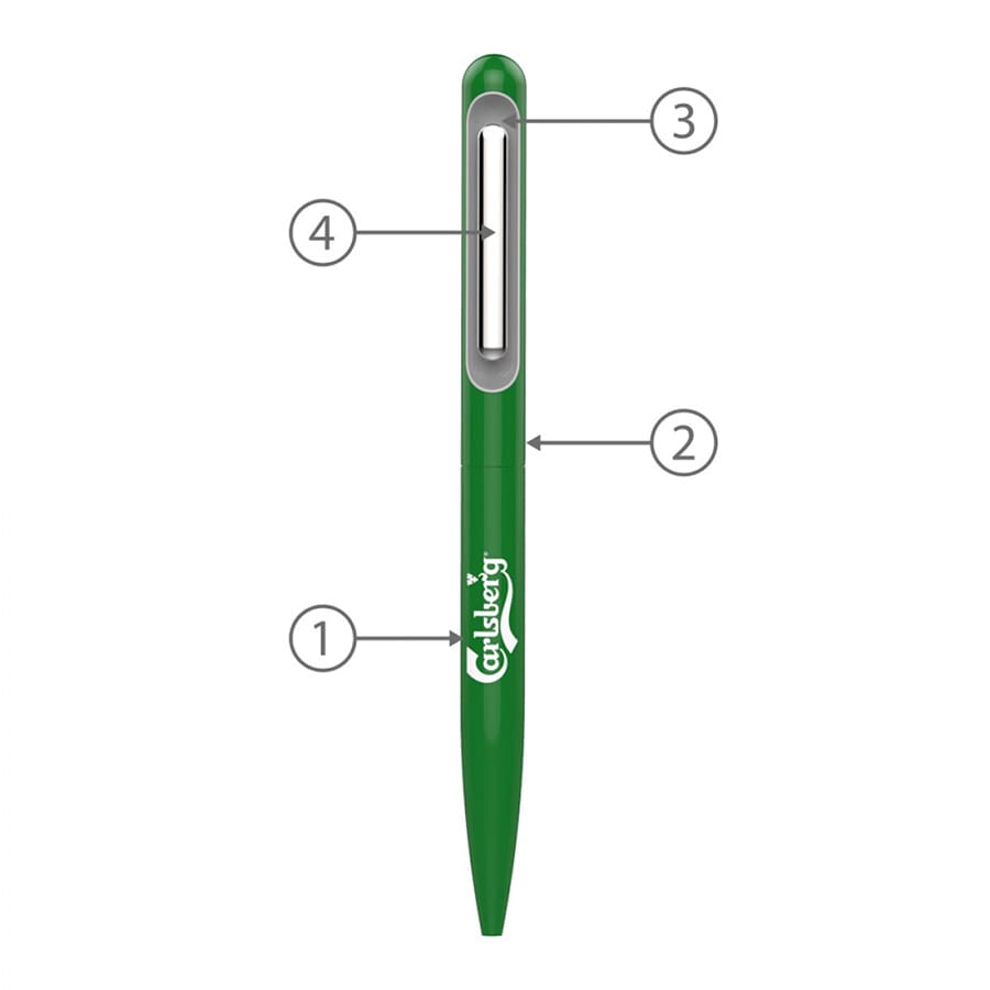 BND81 SOO, TWIST METAL BALL PEN - image 17