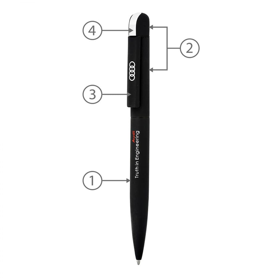 BND62 FOLK, TWIST METAL BALL PEN - image 47