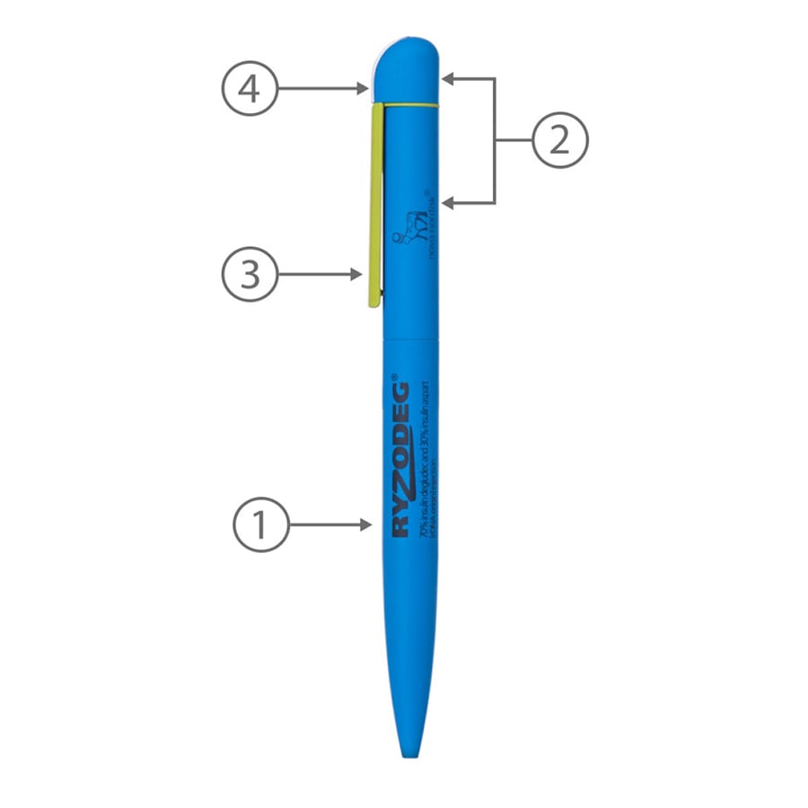 BND62 FOLK, TWIST METAL BALL PEN - image 54