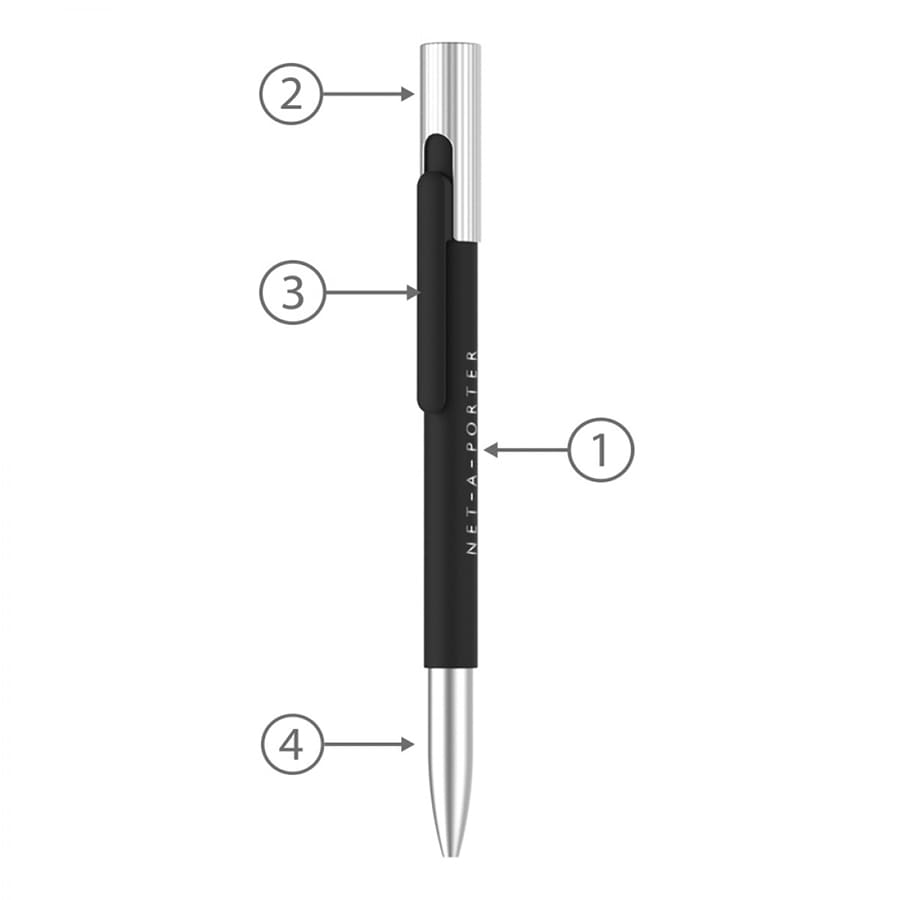 BND68 CLAS PUSH METAL BALL PENq - image 14