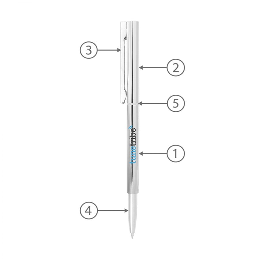 BND71 CLAP TWIST METAL BALL PEN - image 26
