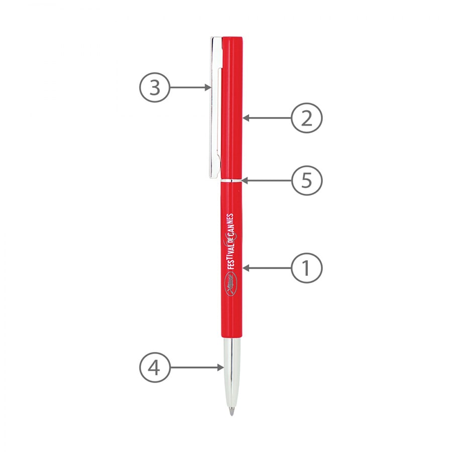BND71 CLAP TWIST METAL BALL PEN - image 27