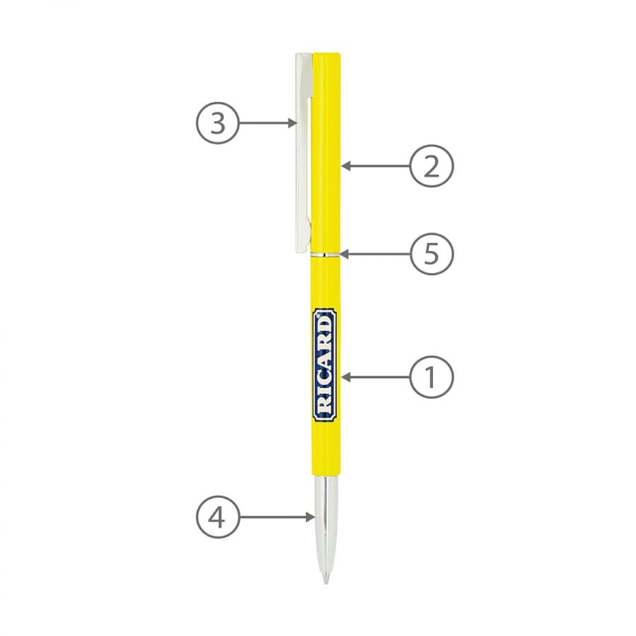 BND71 CLAP TWIST METAL BALL PEN - image 29