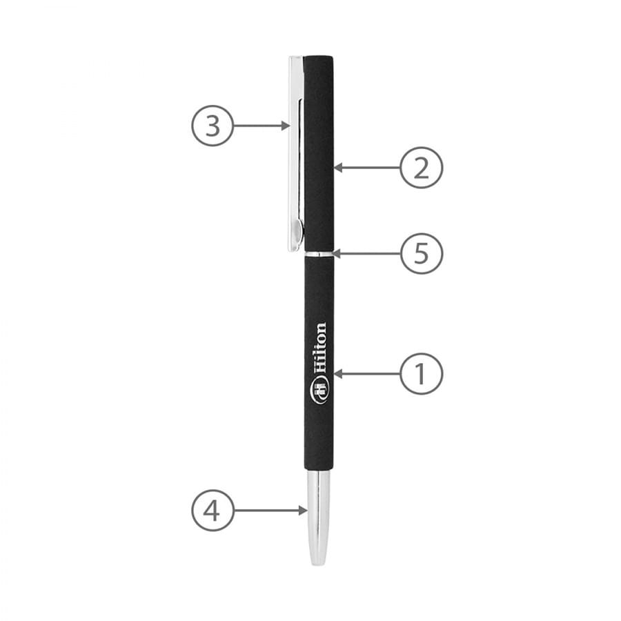 BND71 CLAP TWIST METAL BALL PEN - image 24