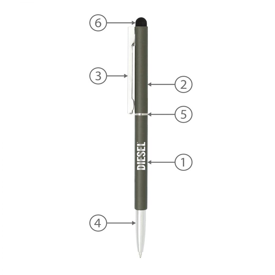 BND71S CLAP STYLUS THIN TWIST METAL BALL PEN - image 37