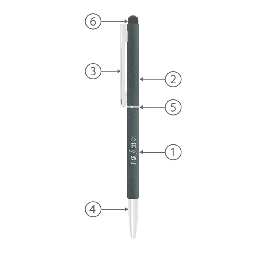 BND71S CLAP STYLUS THIN TWIST METAL BALL PEN - image 38