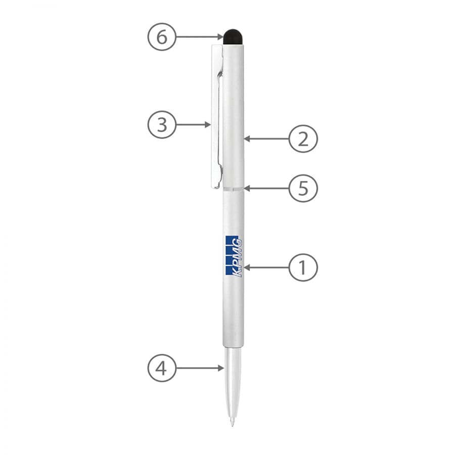 BND71S CLAP STYLUS THIN TWIST METAL BALL PEN - image 40
