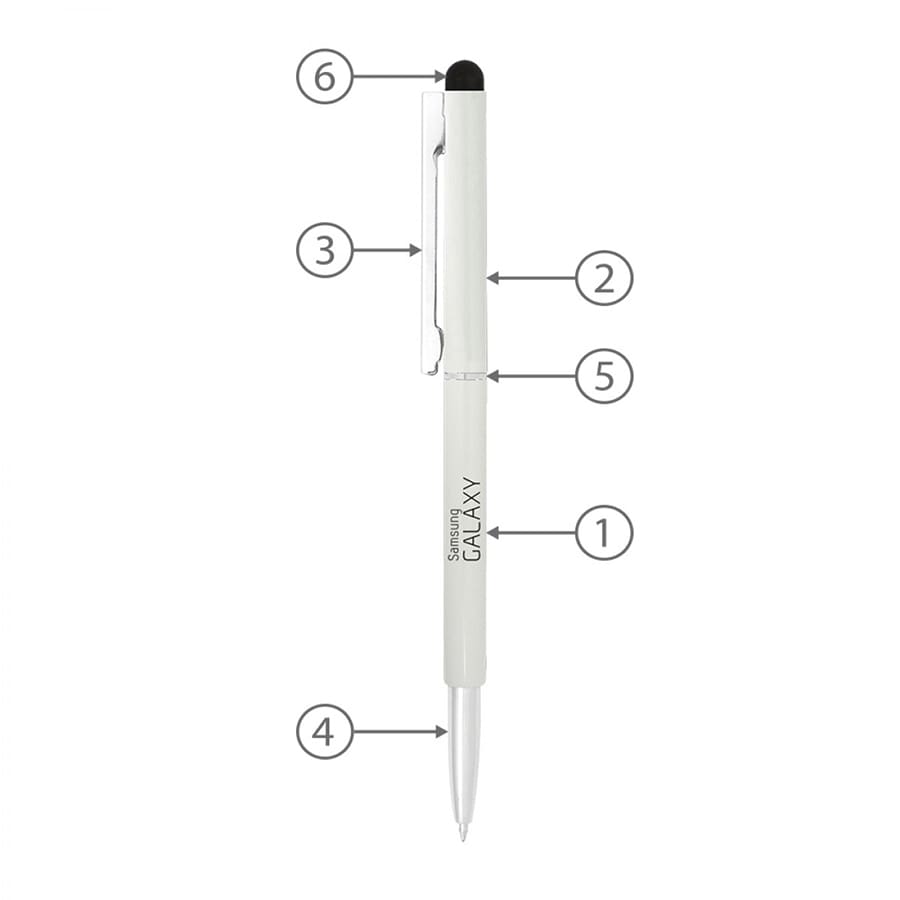 BND71S CLAP STYLUS THIN TWIST METAL BALL PEN - image 42
