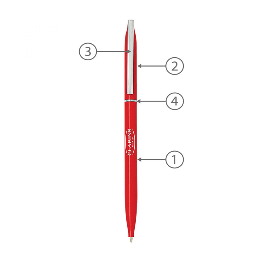 BND72 GLAD, THIN TWIST METAL BALL PEN - image 30