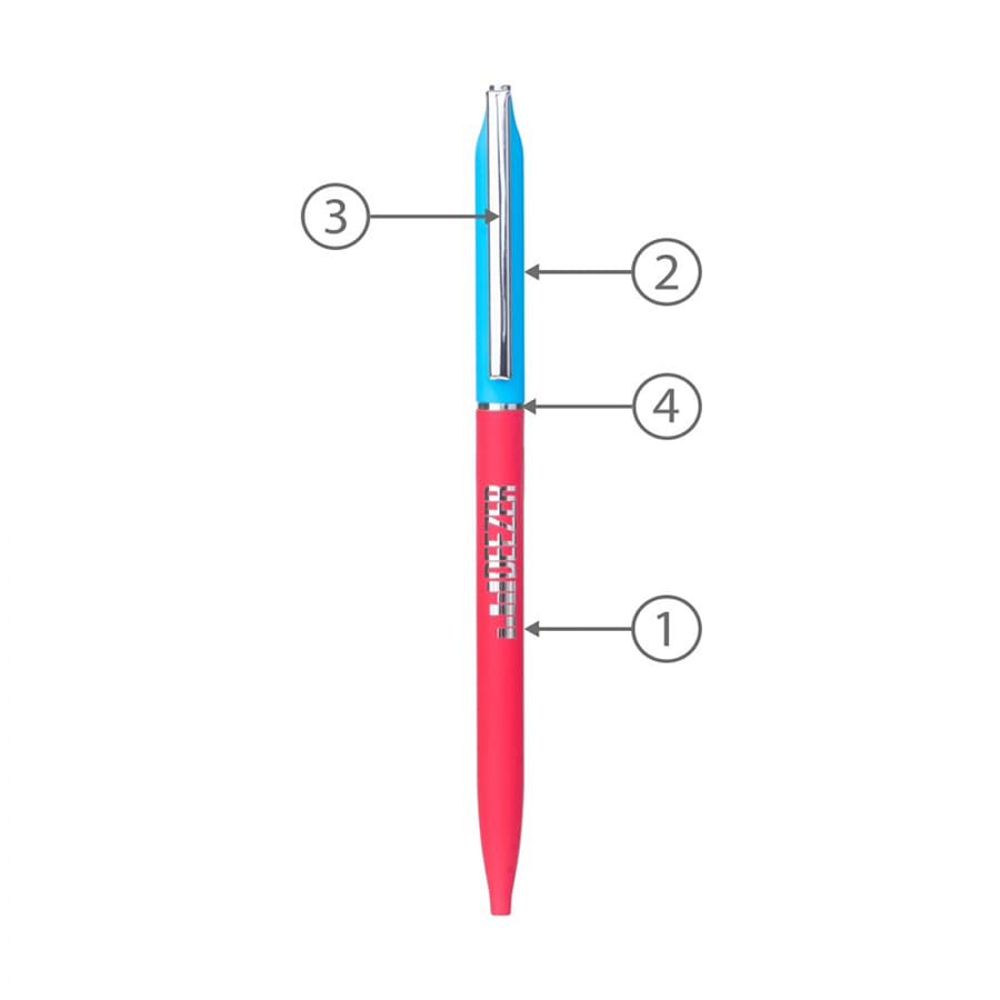 BND72 GLAD, THIN TWIST METAL BALL PEN - image 31