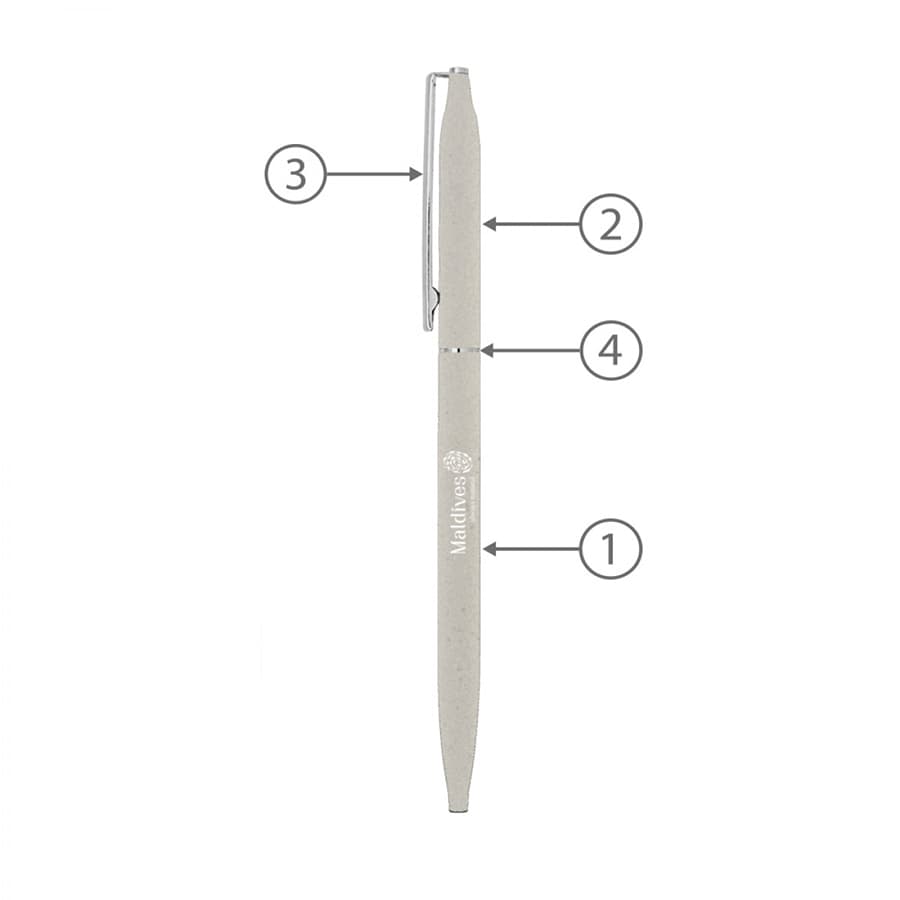 BND72 GLAD, THIN TWIST METAL BALL PEN - image 33