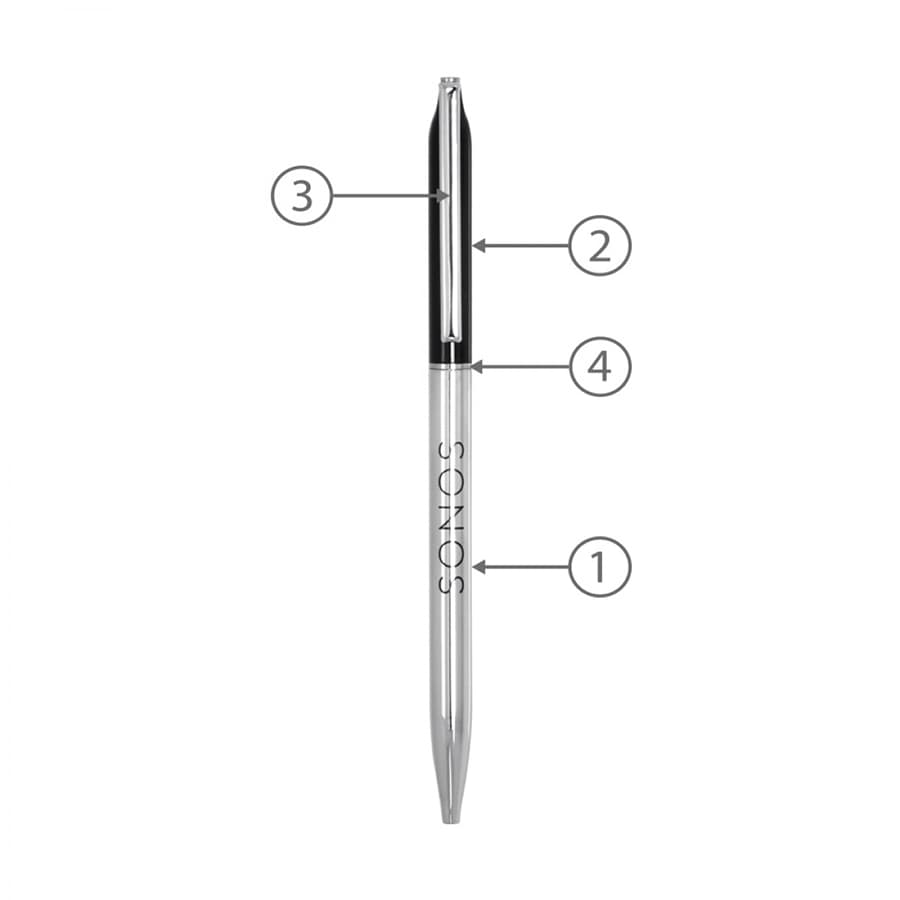BND72 GLAD, THIN TWIST METAL BALL PEN - image 36