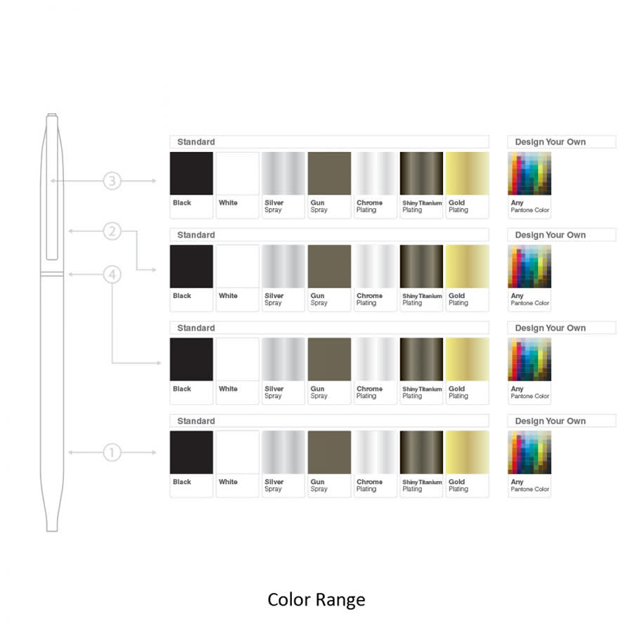 BND72 GLAD, THIN TWIST METAL BALL PEN - image 40