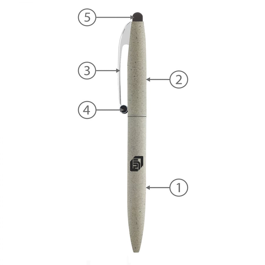 BND75S CLAW STYLUS TWIST METAL BALL PEN - image 35