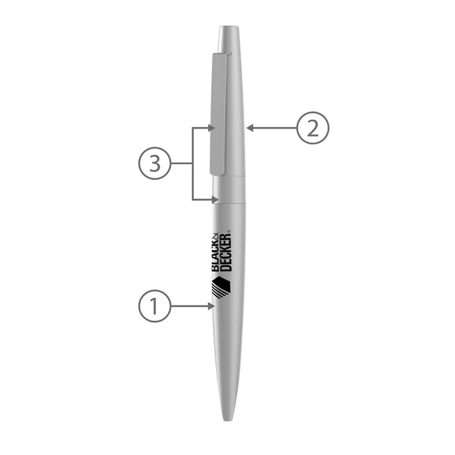 BND77 PERI, TWIST METAL BALL PEN - image 30