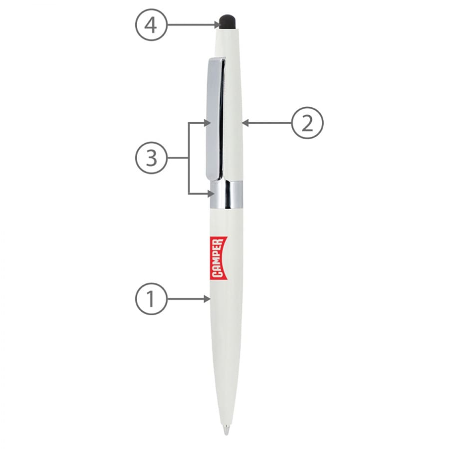 BND77S PERI STYLUS, TWIST METAL BALL PEN - image 39
