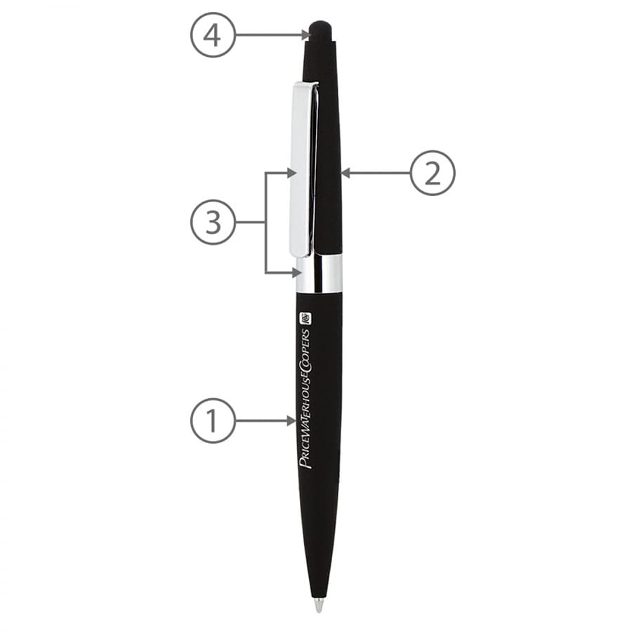 BND77S PERI STYLUS, TWIST METAL BALL PEN - image 32