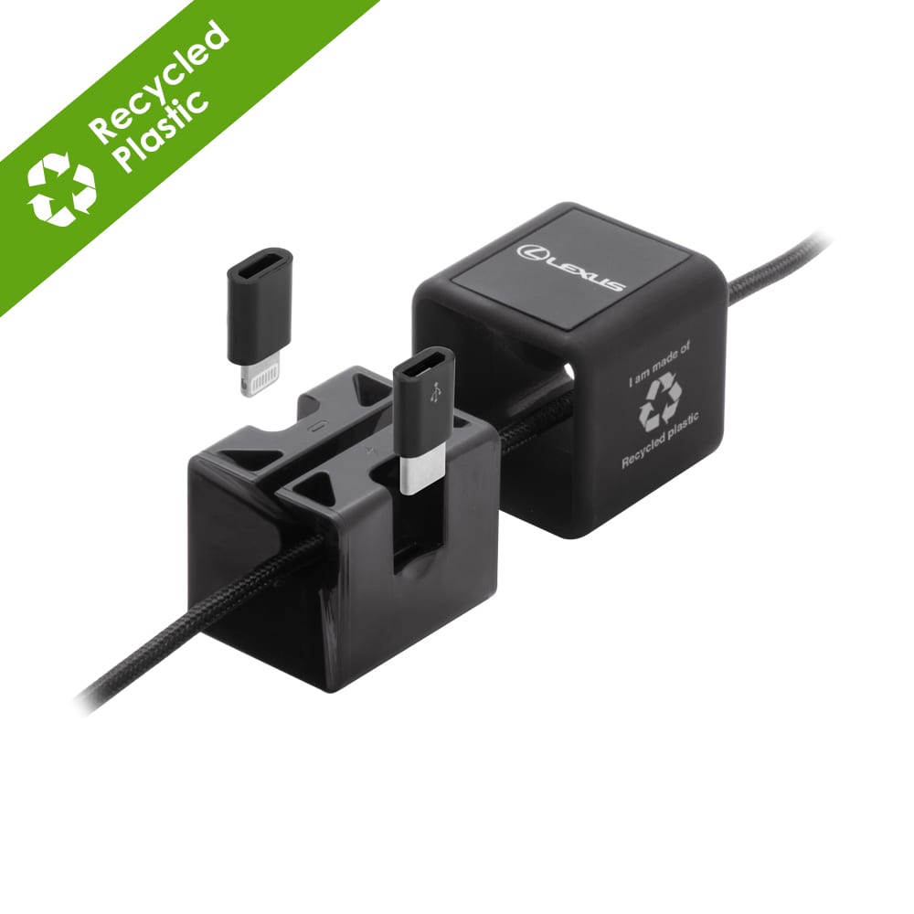 Zinc Eco Desktop Universal Charging & Sync Cable - FD831.ECO.06.FD Image 