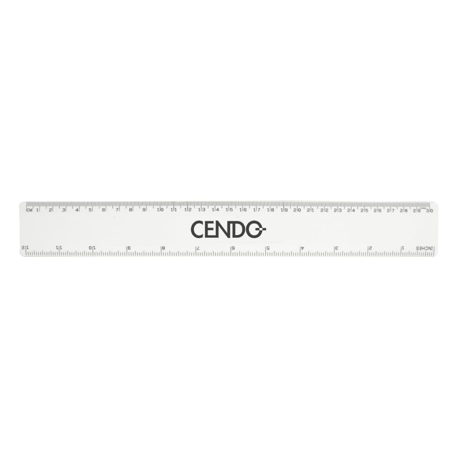 30cm Plastic Ruler - K113 Image 