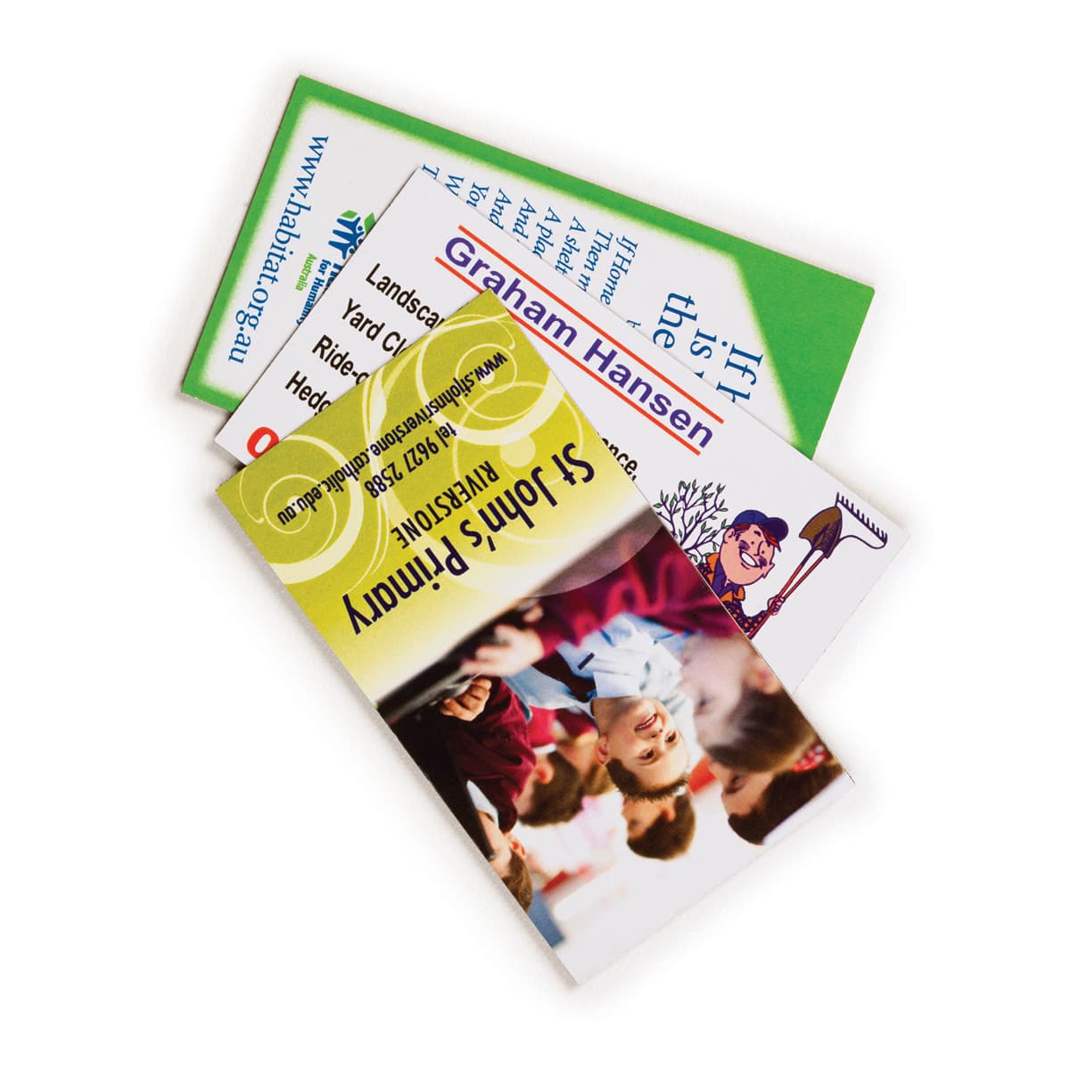 Square Cut Fridge Magnet (50mm x 90mm) - M400C Image