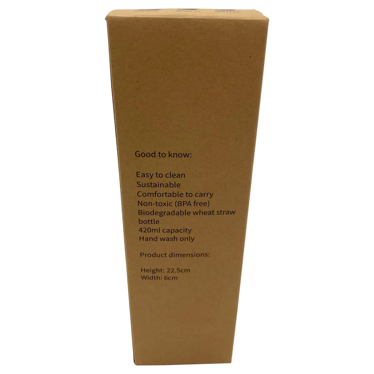 Grano 420ml Wheat Straw Water Bottle - NP163 Image 