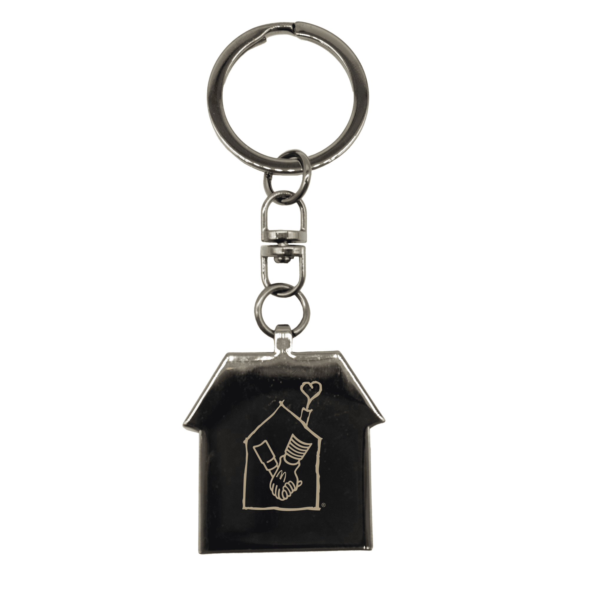 Casa Gunmetal Keychain - A3071 Image