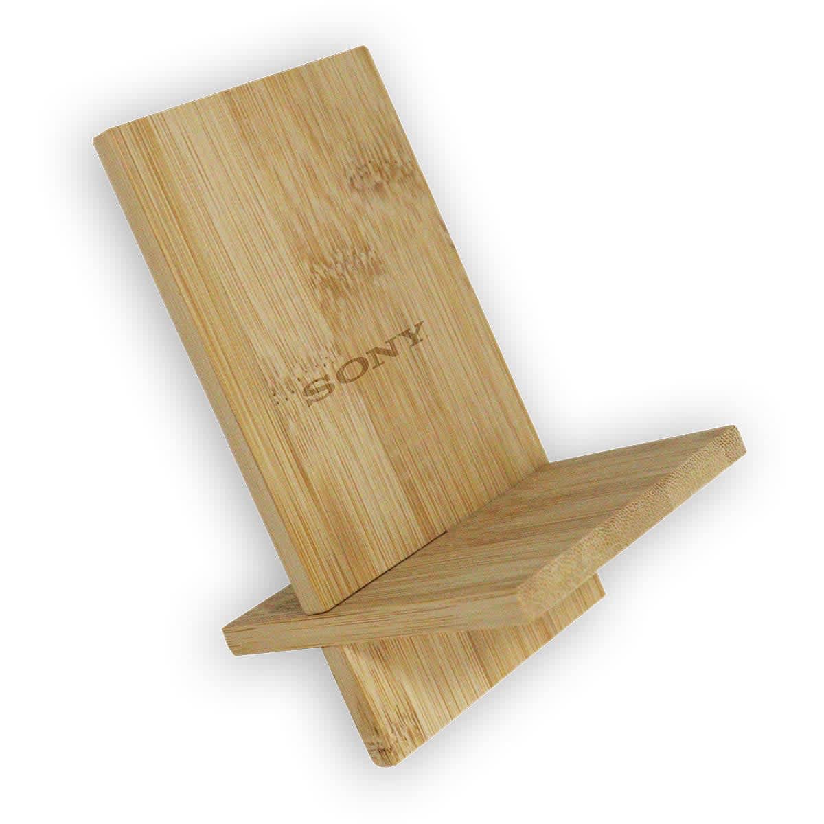 Groove Bamboo Phone Stand - B122 Image