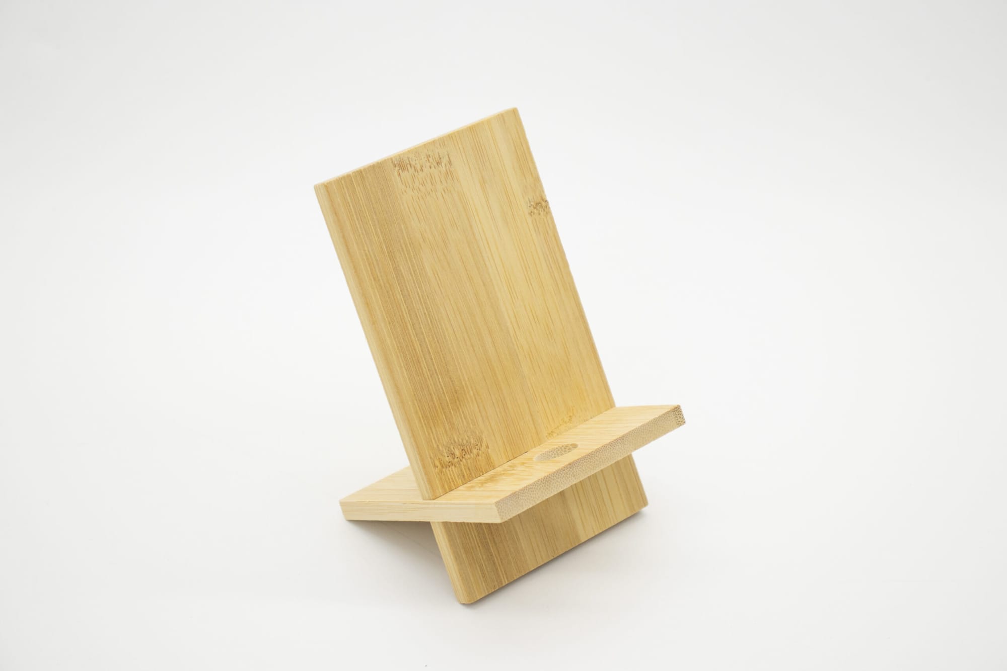 Groove Bamboo Phone Stand - B122 Image