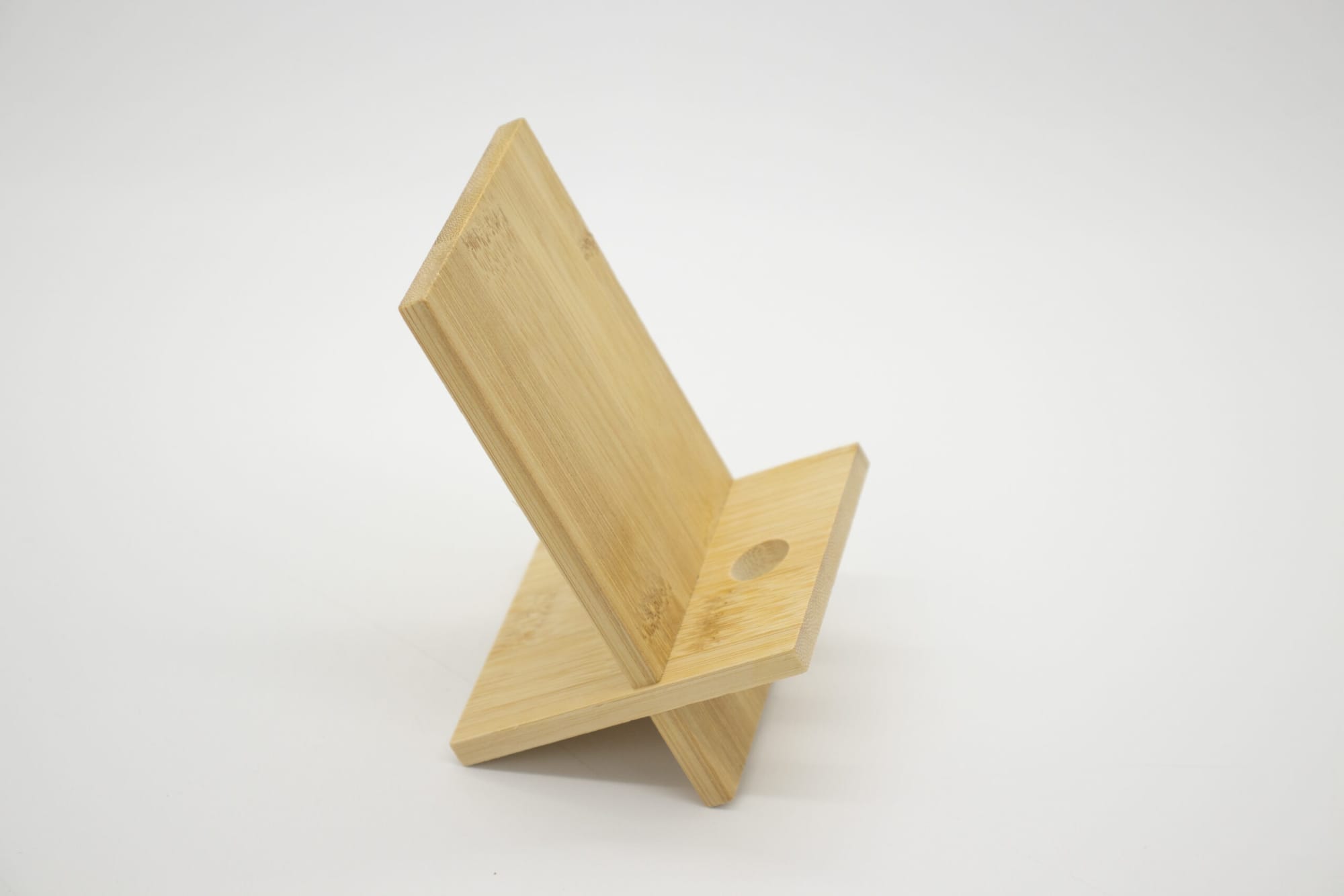 Groove Bamboo Phone Stand - B122 Image