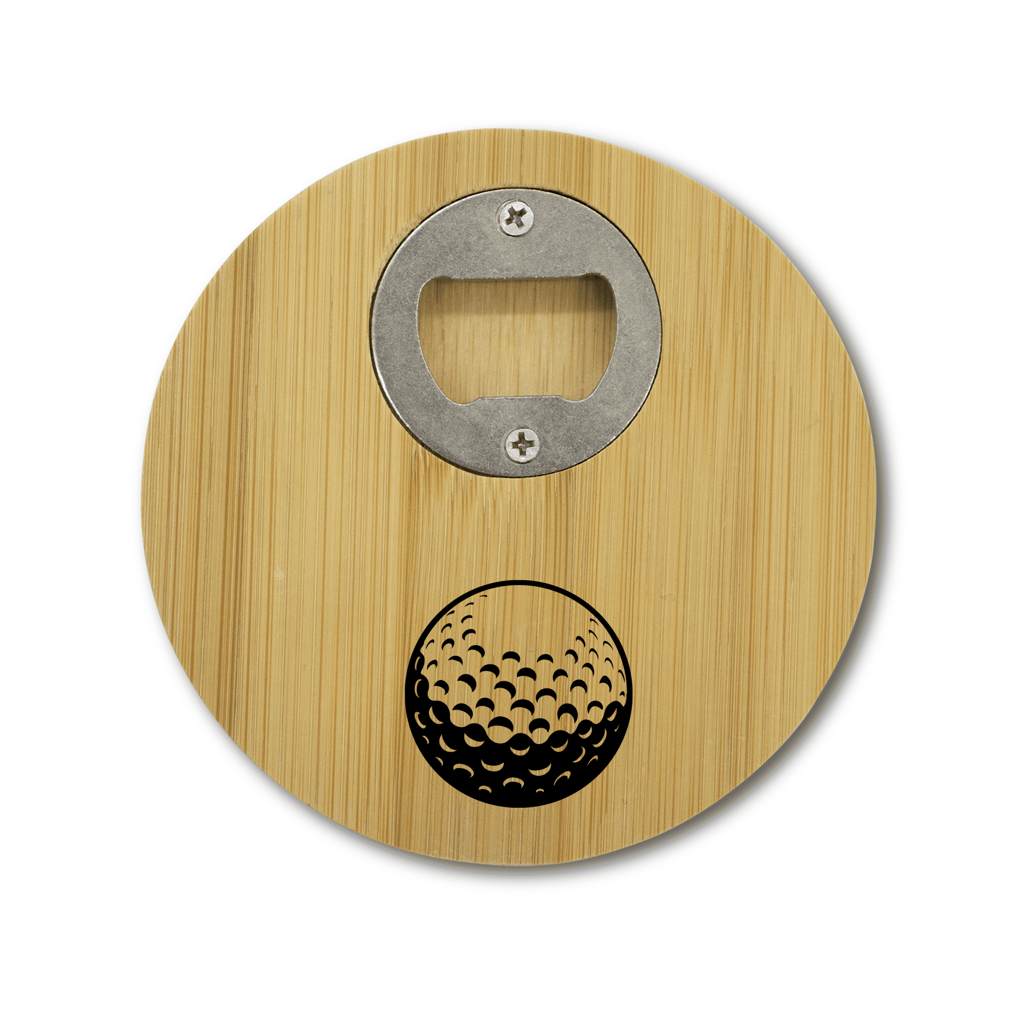 Round Bamboo Coaster - B165 Image