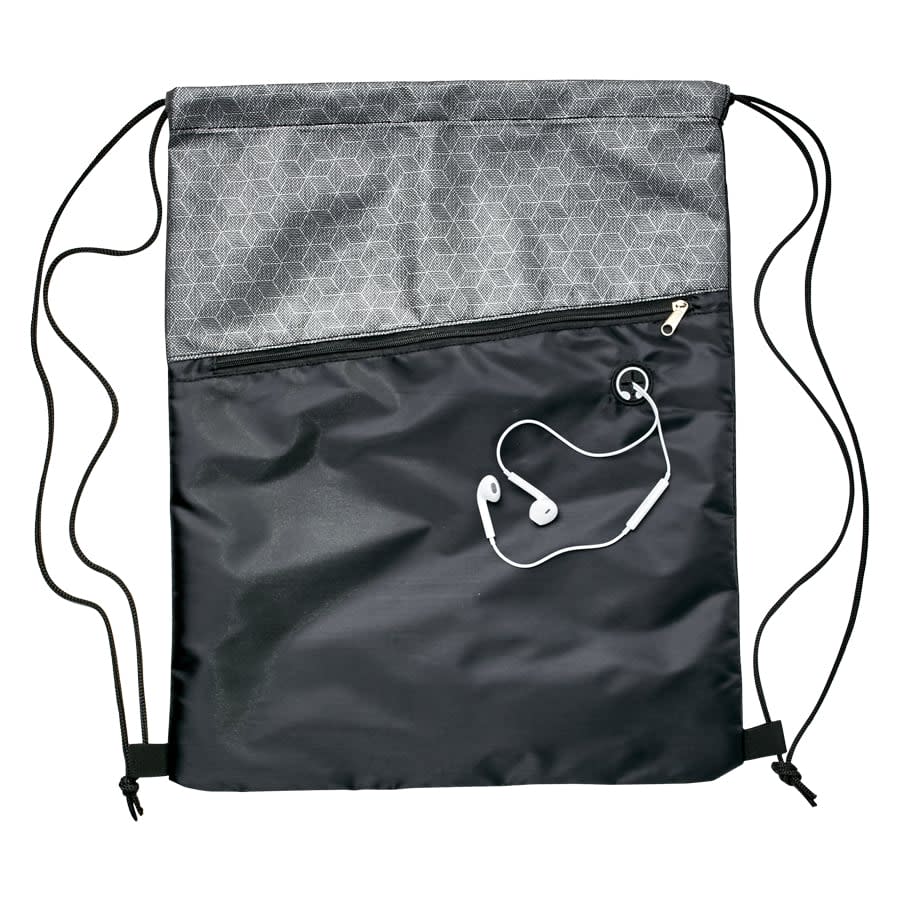 Silver Drawstring Bag B559 | 