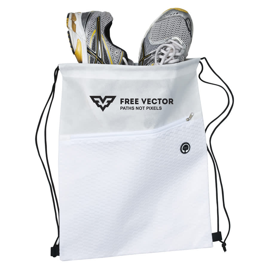 Waves Drawstring Bag - B561 Image