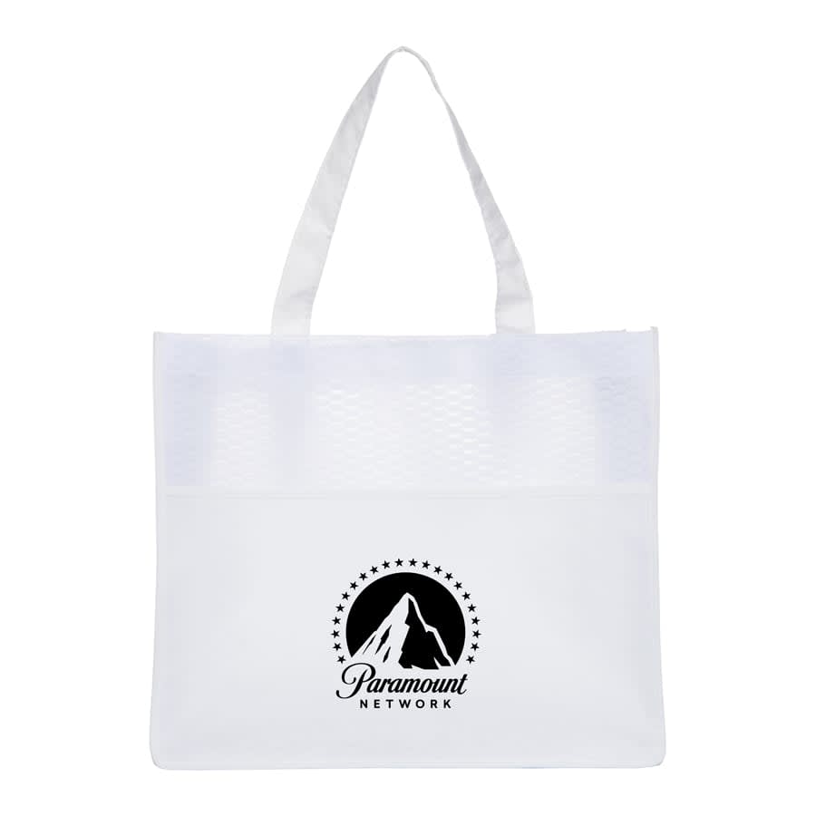 Shopping Tote Bag with Waves - B563 Image