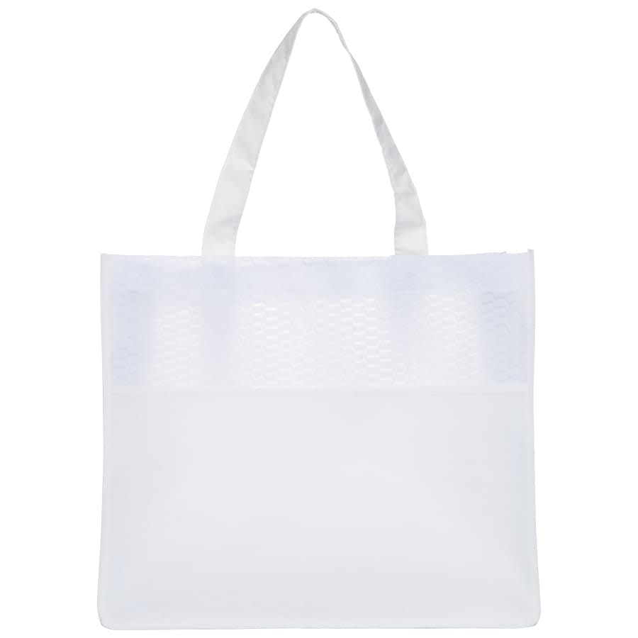 Shopping Tote Bag with Waves - B563 Image