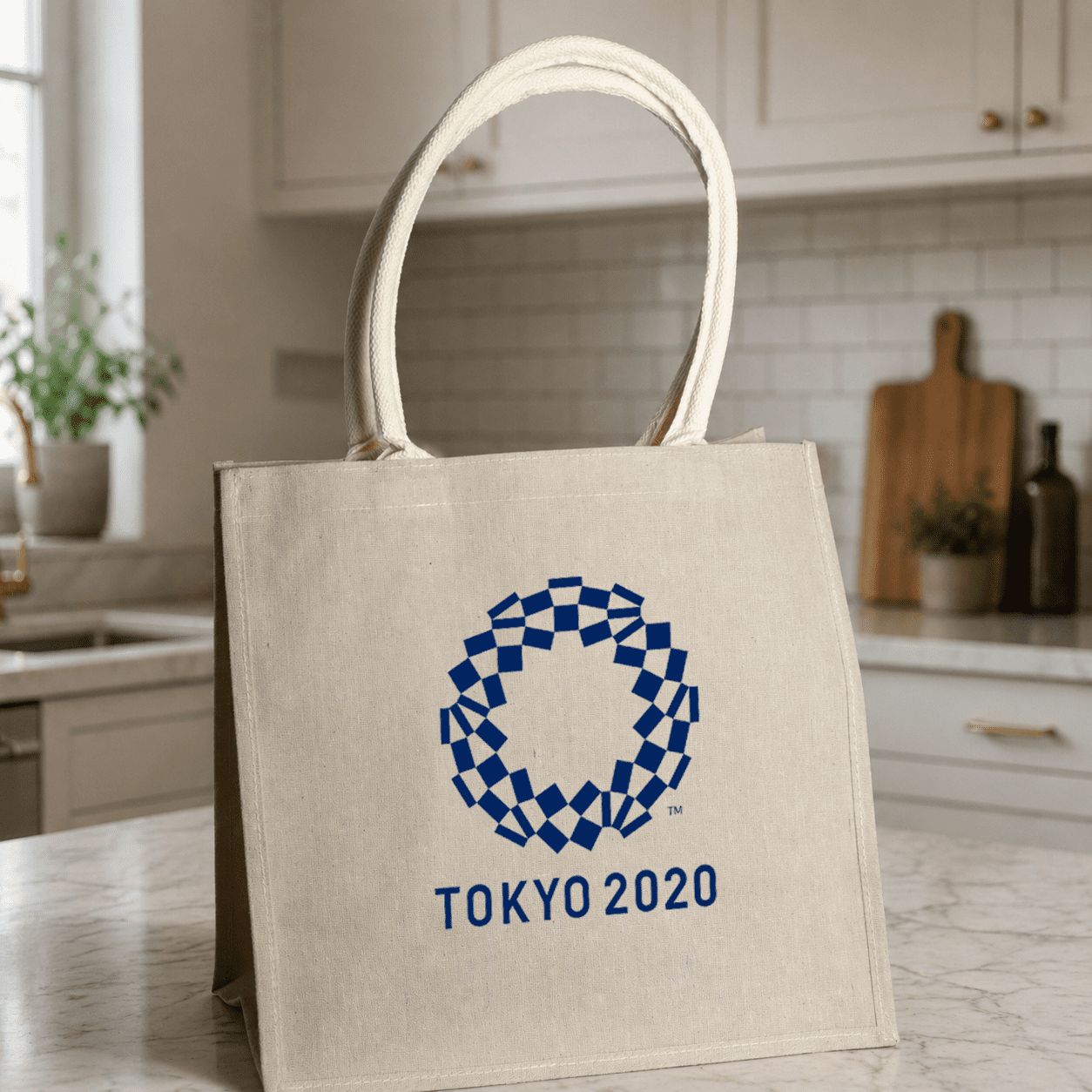 Jabali Jute Tote Bag