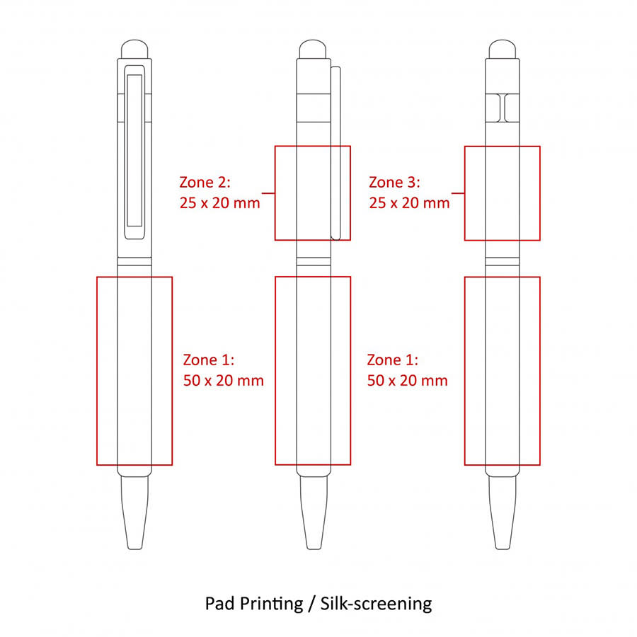 BND70XLS HEX STYLUS TWIST METAL BALL PEN - image 4