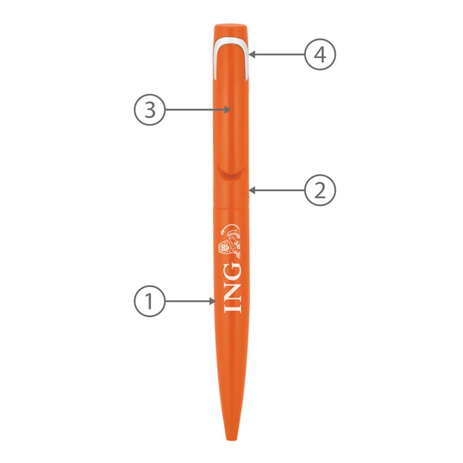 BND80 BLOA, TWIST METAL BALL PEN - image 24
