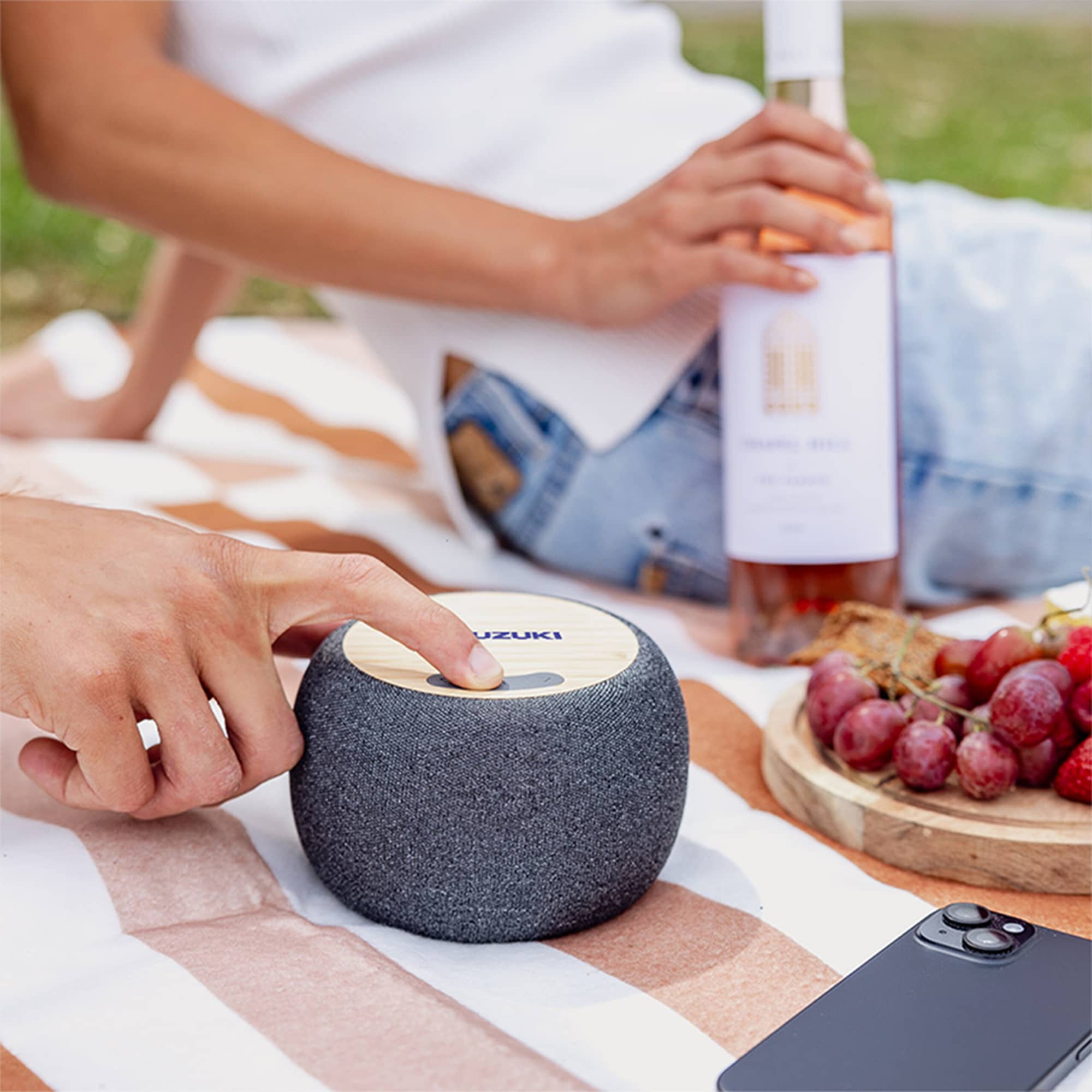 Boomer Bamboo Wireless Speaker - image 2