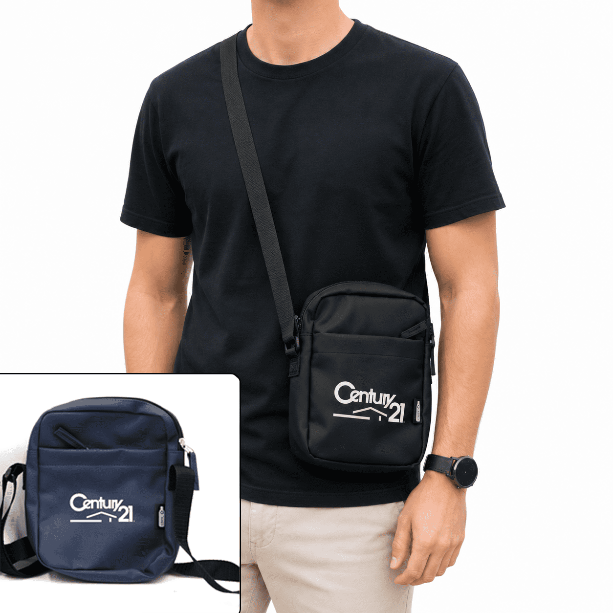 The Traveller RPET Messenger Bag