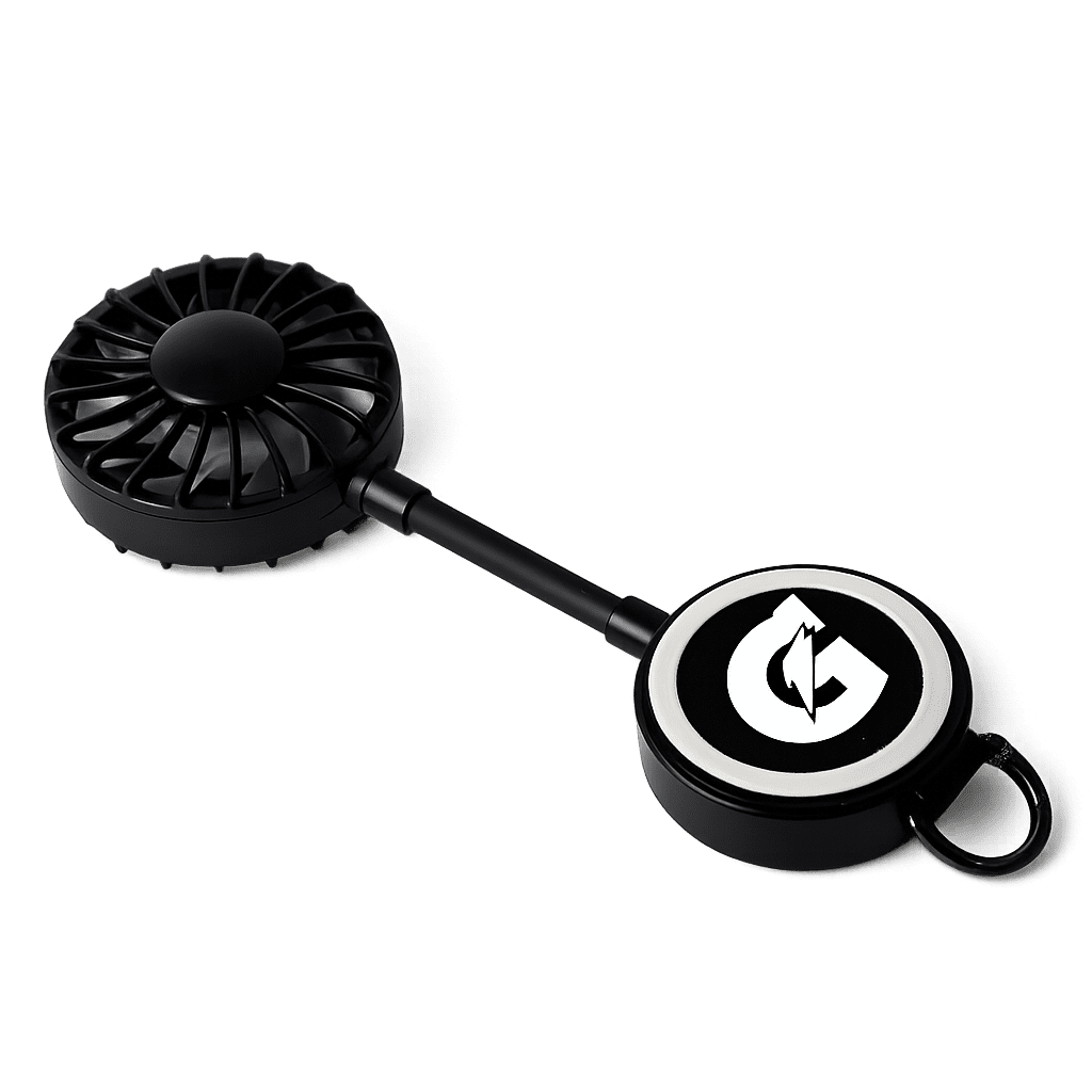 Magnetic 900mAh Type C Rechargeable Fan