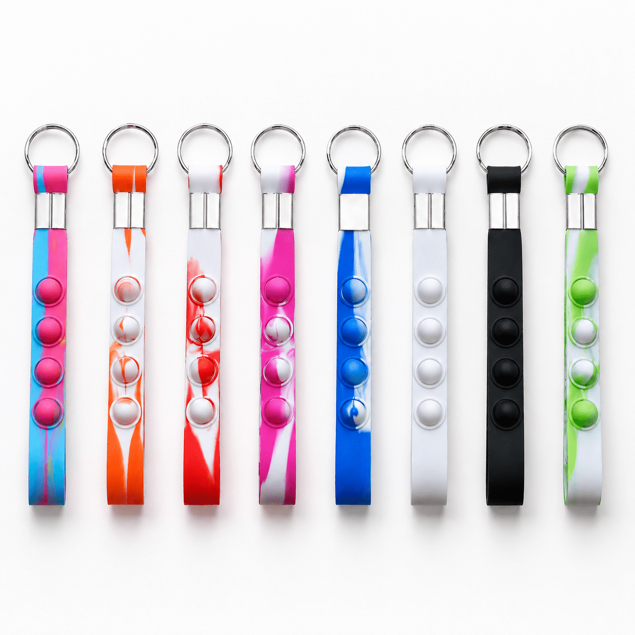 Popper Stress Reliever Key Chain promotional product