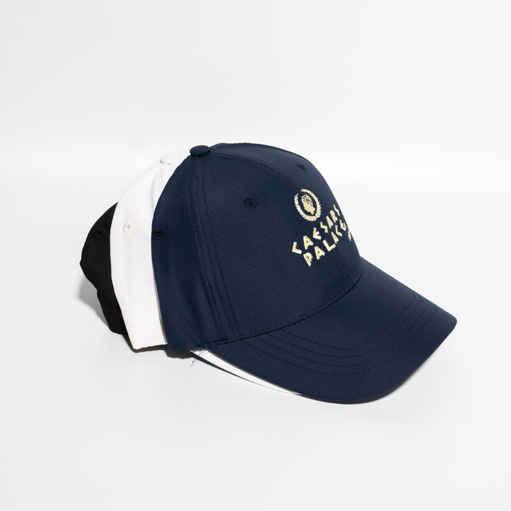 Alternative view of Promo Poly-Cotton 6 Panel Velcro Strap Baseball Cap