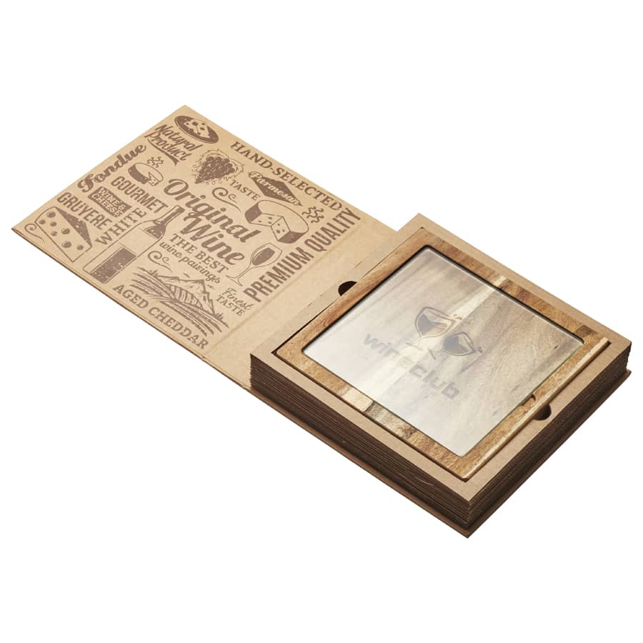 Braemar Glass Cheese Board & Knife Set - D387 Image