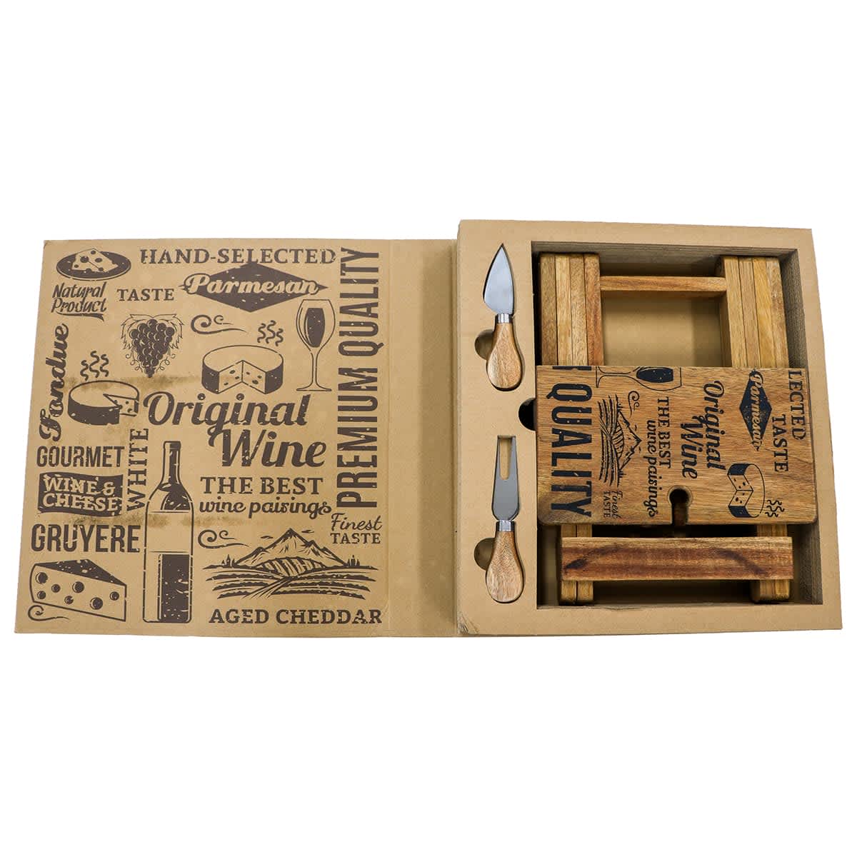 Glenrothes Foldable Cheese & Wine Board - D390 Image 