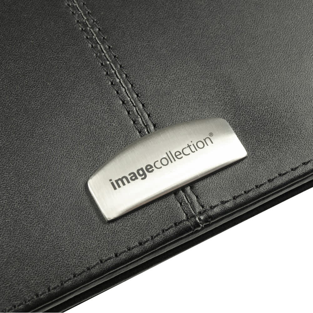 Essex Leather Zippered 3 Ring Compendium - D883 Image