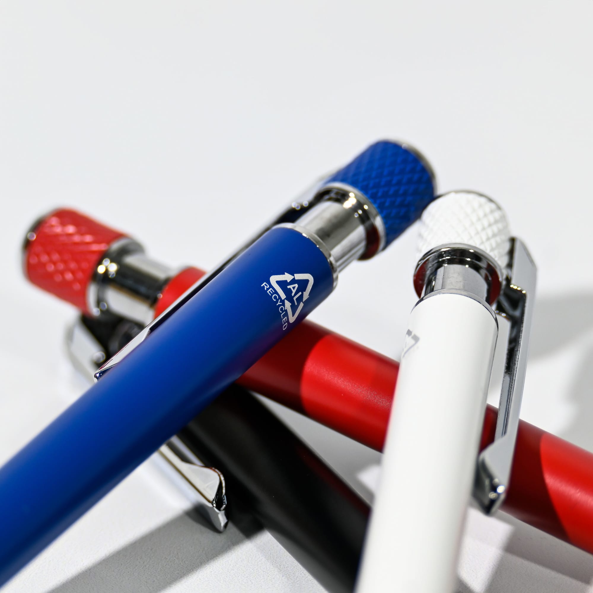 Alternative view of Stark Recycled Aluminum Ball Pen