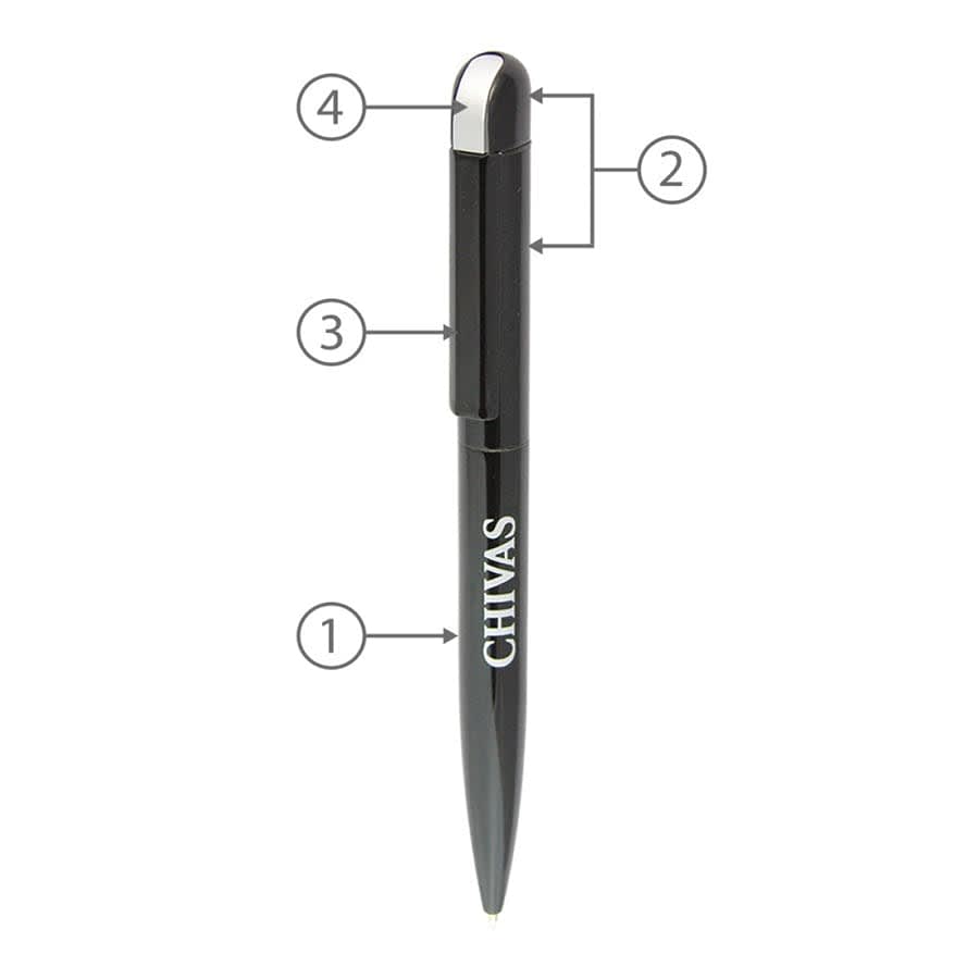 BND62 FOLK, TWIST METAL BALL PEN - image 16