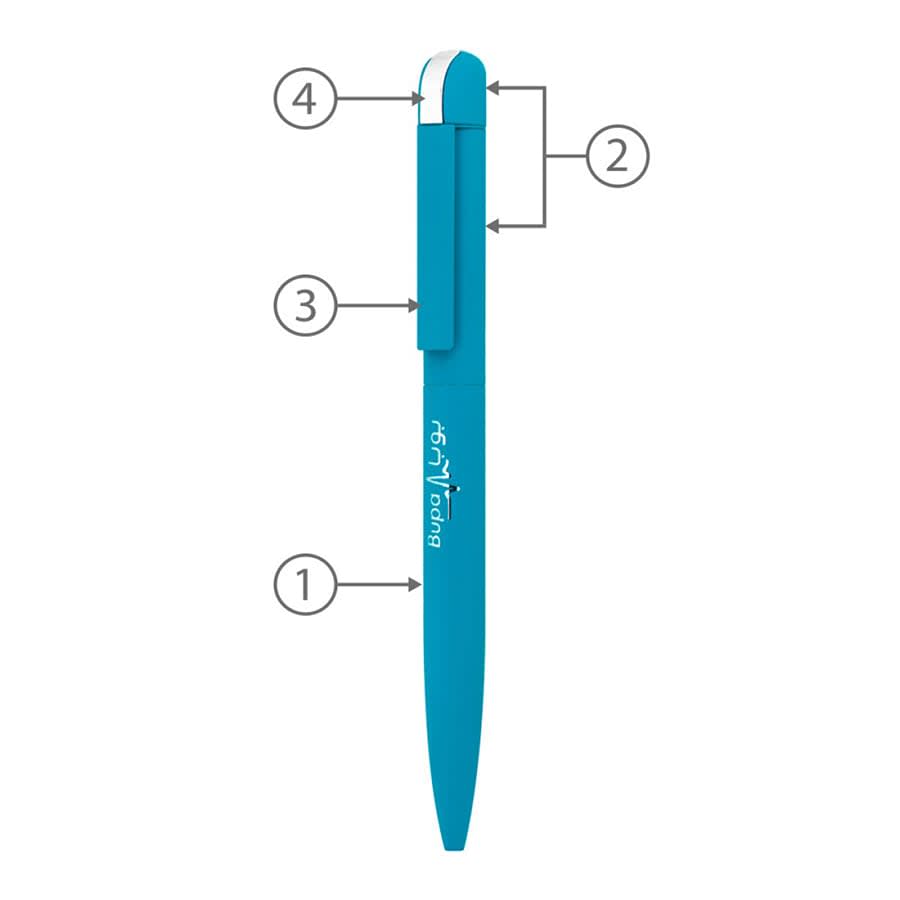 BND62 FOLK, TWIST METAL BALL PEN - image 19