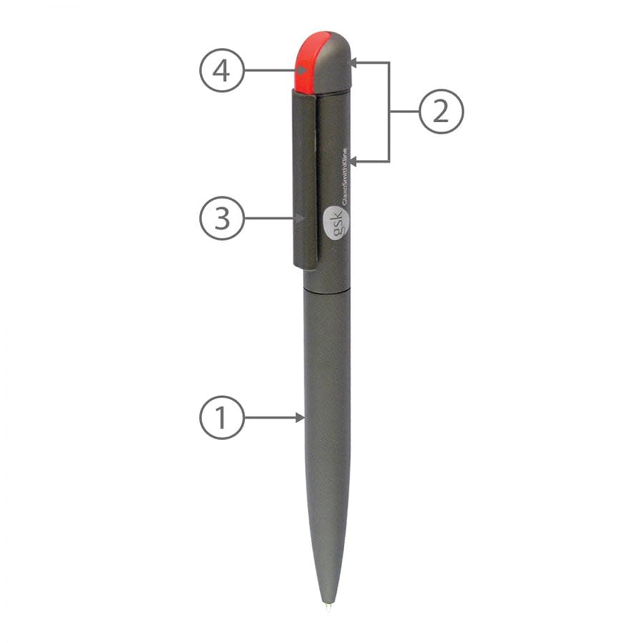 BND62 FOLK, TWIST METAL BALL PEN - image 21